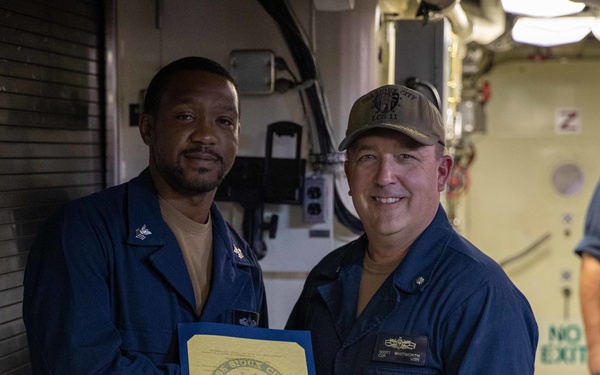 USS Sioux City’s Exemplary Sailors