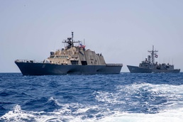 USS Sioux City and ENS Alexandria PhotoEX