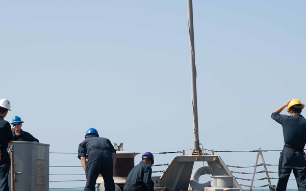 USS Sioux City Transits the Suez Canal