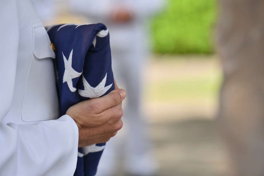 U.S. Navy Water Tender 1st Class Milo E. Phillips Internment Ceremony