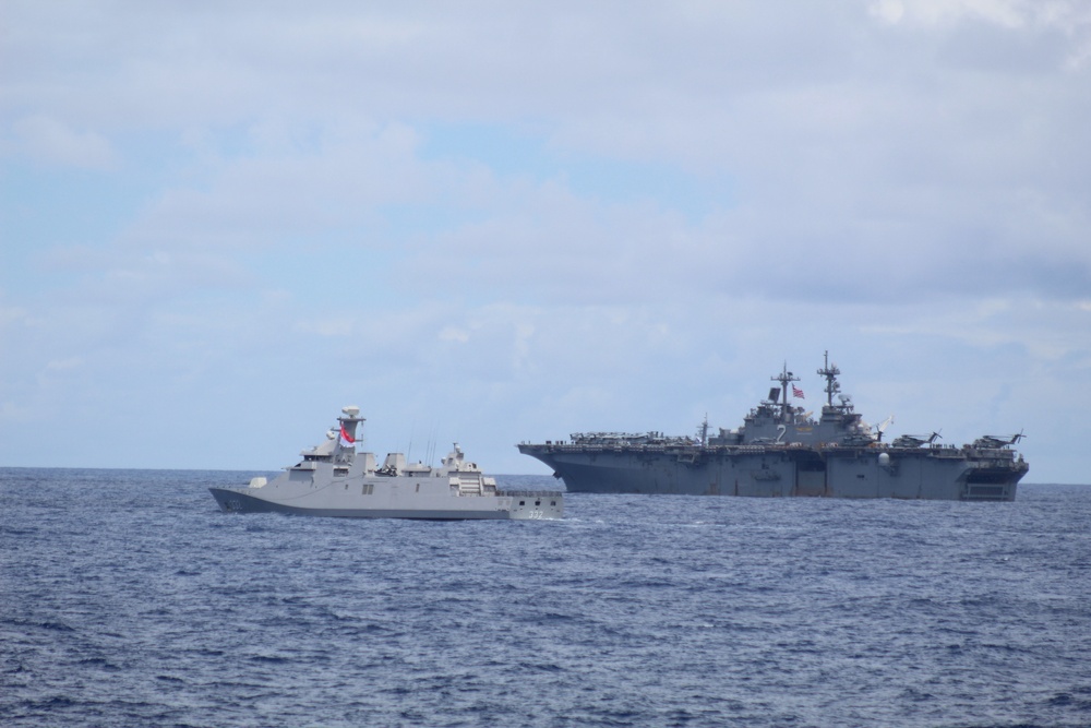 Indonesian Navy Frigate KRI I Gusti Ngurah Rai (332) during Sea Phase