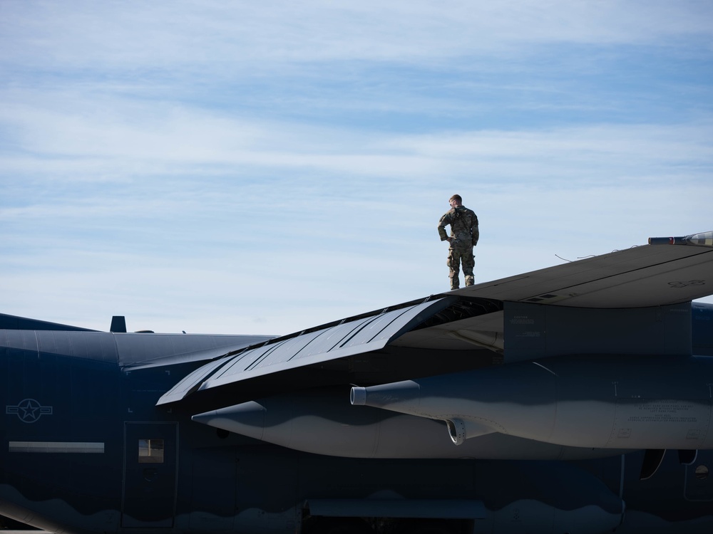 353rd SOAMXS Inspects a MC-130J