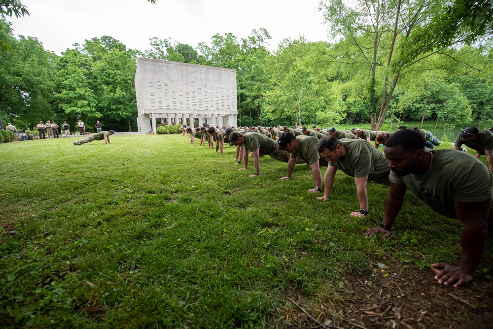 123rd Special Tactics Squadron perform Ruck March for fallen Airmen