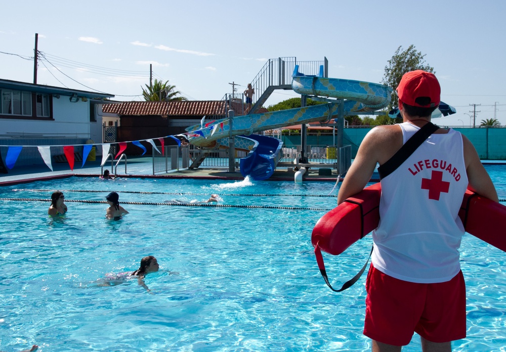 Summer Fun at the Housing Pool