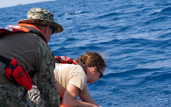 USCGC John Scheuerman (WPC 1146) training