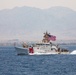 USCGC Clarence Sutphin Jr. (WPC 1147) sails in the Gulf of Aqaba