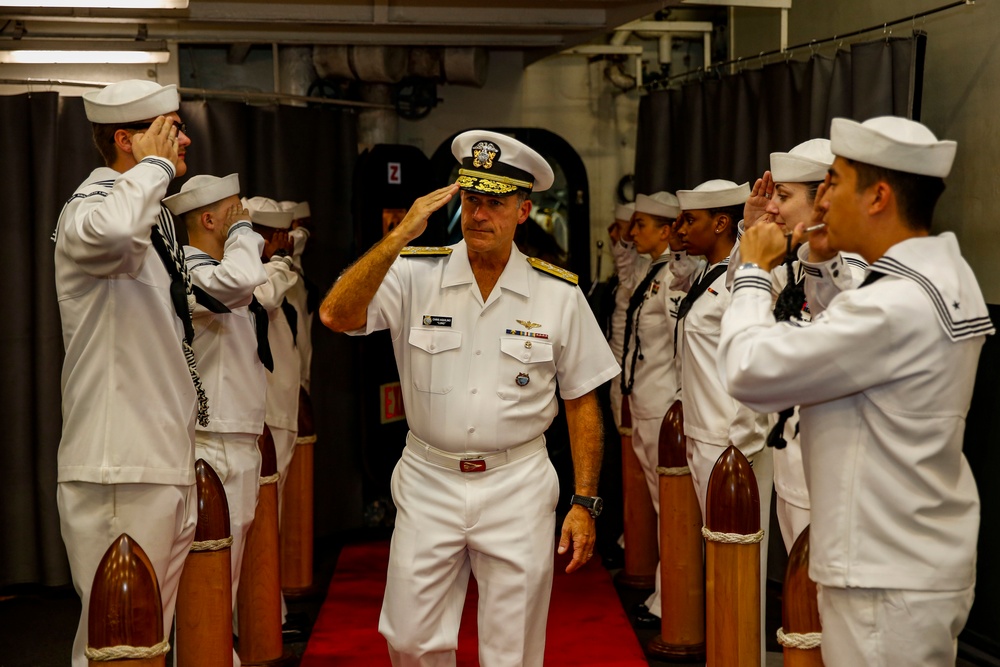 Abraham Lincoln hosts RIMPAC 2022 closing reception