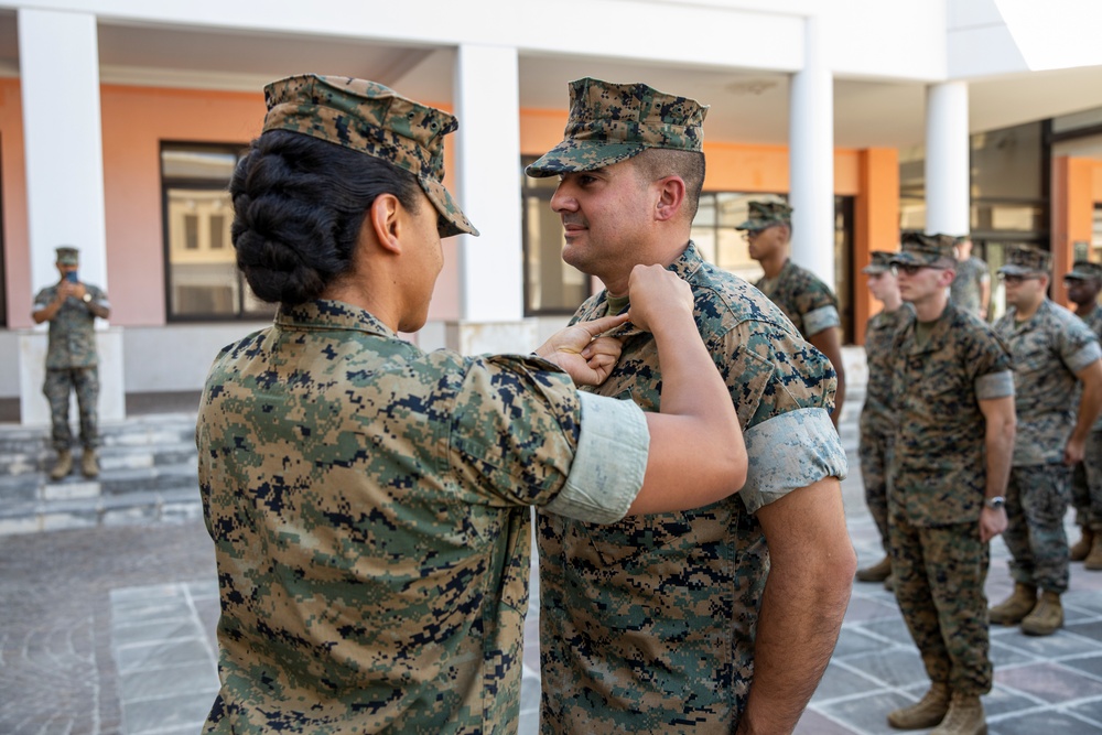 Task Force 61/2 Warrant Officer promotions