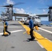 VMM-262 (Reinforced) conducts flight operations aboard USS Tripoli (LHA 7)