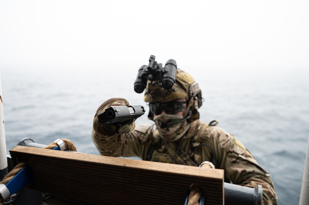 U.S. Coast Guard MSRT Boarding Exercise