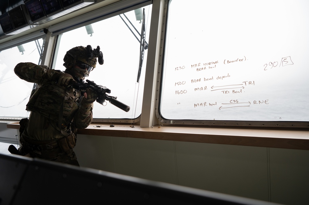 U.S. Coast Guard MSRT Boarding Exercise