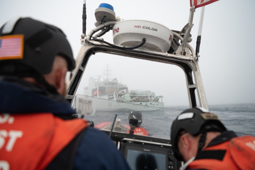 U.S. Coast Guard MSRT Boarding Exercise