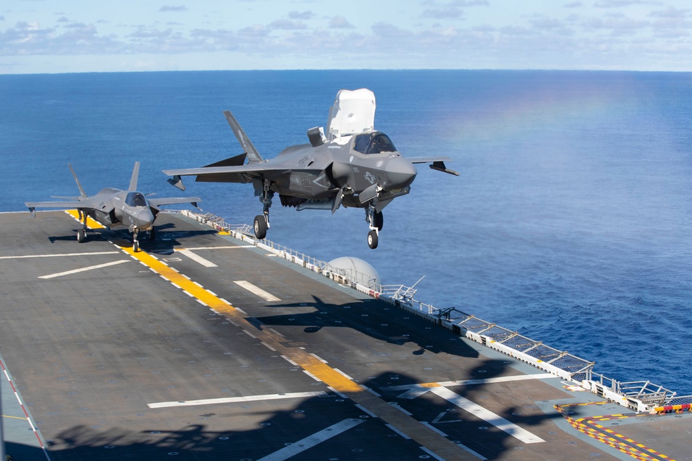 F-35B launches