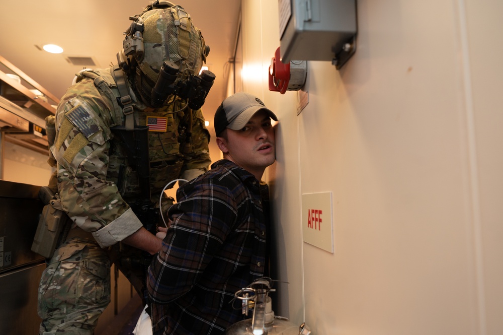 U.S. Coast Guard MSRT Boarding Exercise