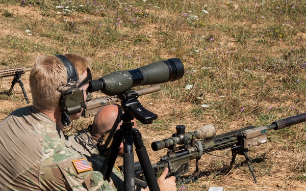 The European Best Sniper Team Competition begins at Hohenfels Training Area, Germany.