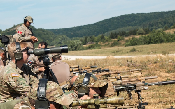 The European Best Sniper Team Competition begins at Hohenfels Training Area, Germany.