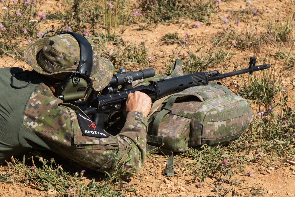 The European Best Sniper Team Competition begins at Hohenfels Training Area, Germany.