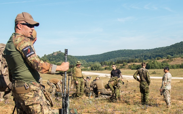 The European Best Sniper Team Competition begins at Hohenfels Training Area, Germany.