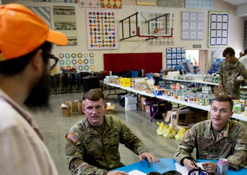 Kentucky National Guard augments flood relief supply locations