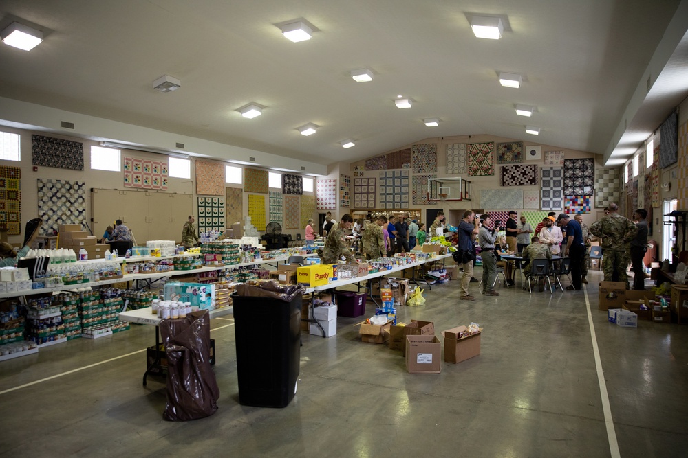 Kentucky National Guard augments flood relief supply locations