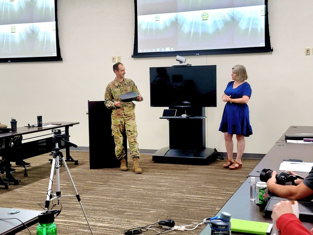 Fort McCoy PAO team members presented with Army Material Command awards