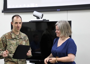 Fort McCoy PAO team members presented with Army Material Command awards