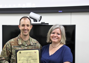 Fort McCoy PAO team members presented with Army Material Command awards