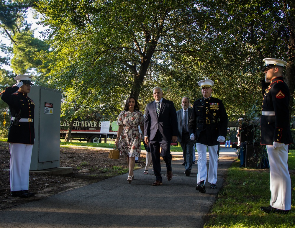 Marine Barracks Washington hosts another phenomenal sunset parade.