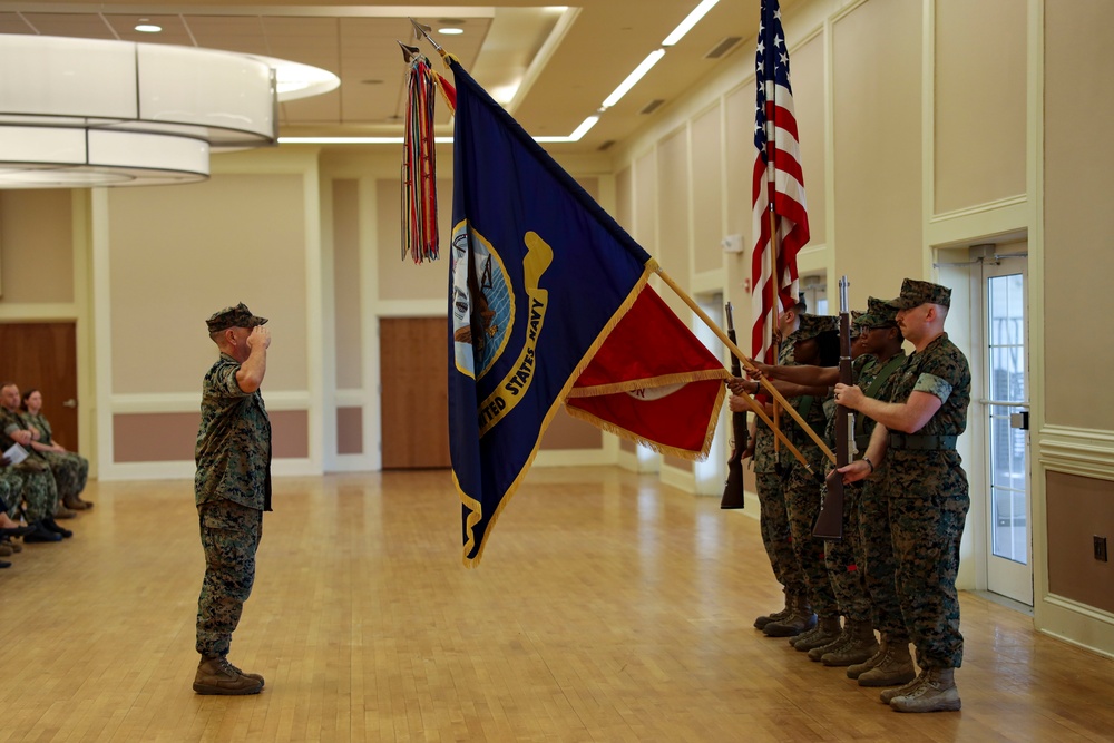 2nd Medical Battalion Change of Command Ceremony