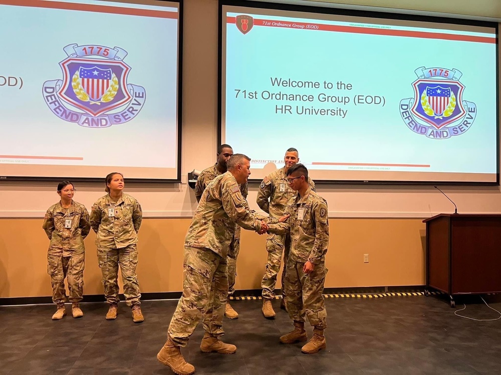 71st EOD Group host first ever HR University