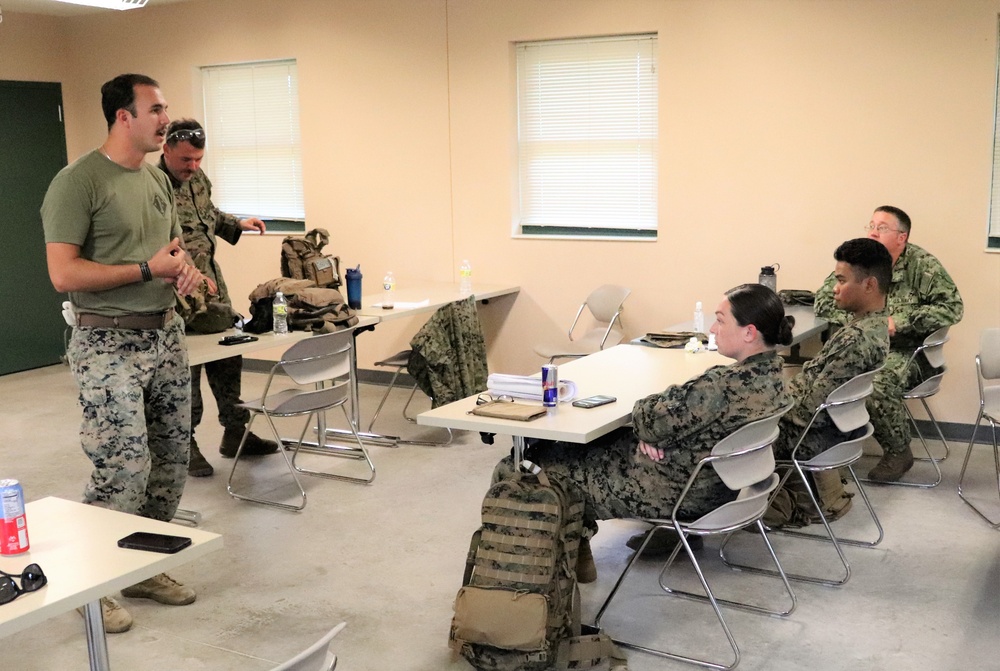 Valkyrie training for Navy Hospital Corpsmen part of 2nd Battalion, 24th Marines’ time at Fort McCoy