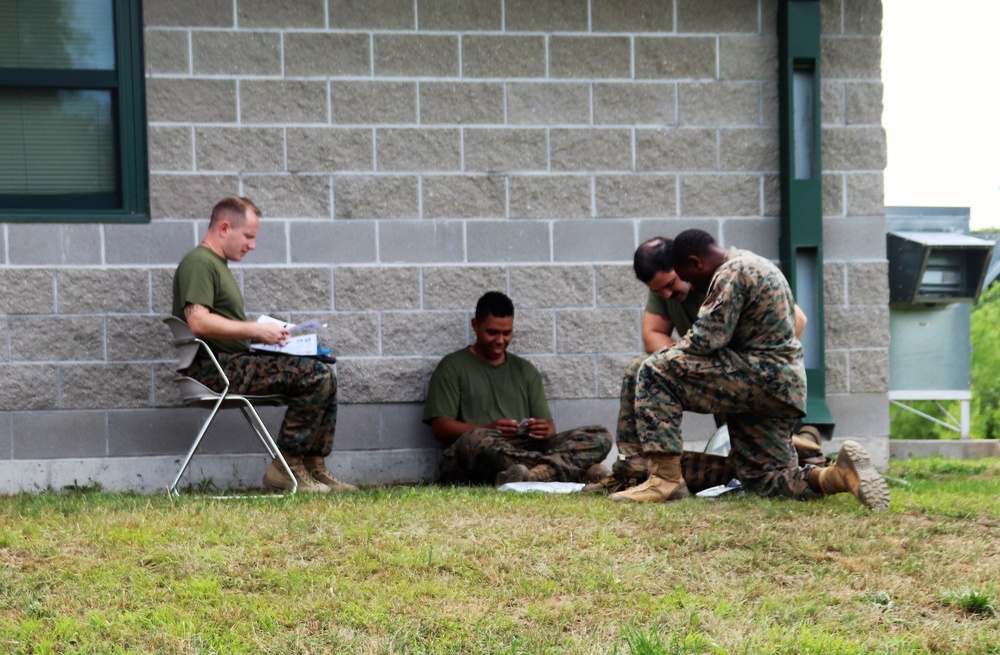 Valkyrie training for Navy Hospital Corpsmen part of 2nd Battalion, 24th Marines’ time at Fort McCoy