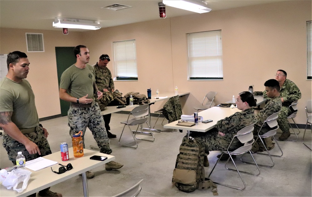 Valkyrie training for Navy Hospital Corpsmen part of 2nd Battalion, 24th Marines’ time at Fort McCoy