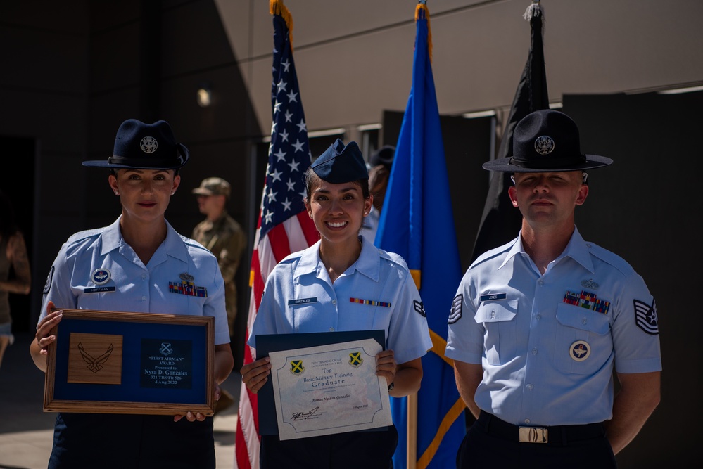 321st Training Squadron Basic Military Training Graduation
