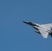 Col. Tom 'Sling' Bladen, prior 104FW commander, flies 'fini-flight'