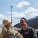 Col. Tom 'Sling' Bladen, prior 104FW commander, flies 'fini-flight'
