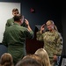 Col. Tom 'Sling' Bladen, prior 104FW commander, flies 'fini-flight'
