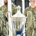 Adm. Caudle, USFFC, presents Battenberg Cup to USS Mitscher (DDG 57)