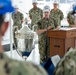 Adm. Caudle, USFFC, presents Battenberg Cup to USS Mitscher (DDG 57)