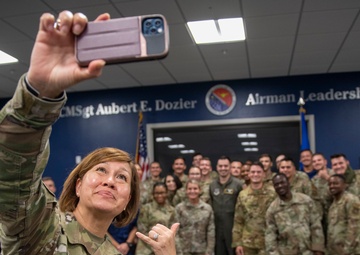 CMSAF Visits MacDill Airman Leadership School, Inspiring Tomorrow’s Air Force