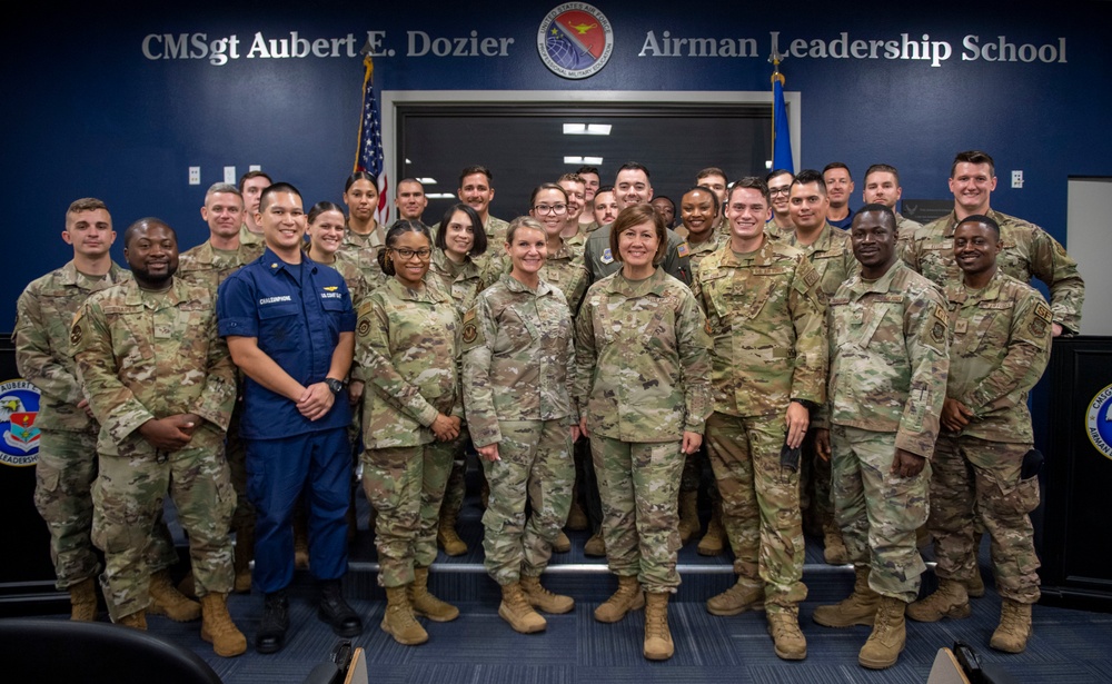 CMSAF Visits MacDill Airman Leadership School, Inspiring Tomorrow’s Air Force