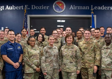 CMSAF Visits MacDill Airman Leadership School, Inspiring Tomorrow’s Air Force