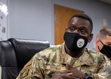 CMSAF Supports 6th MXS in Airman 4 Life Program