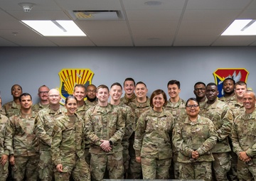 CMSAF Supports 6th MXS in Airman 4 Life Program