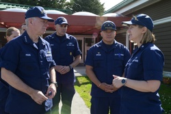 U.S. Coast Guard Vice Commandant visits Base Kodiak [Image 9 of 15]