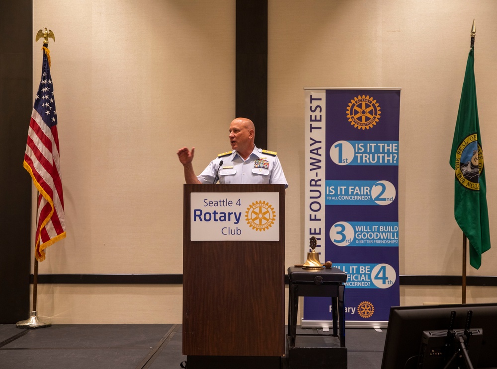 Seafair Hosts Rotary Lunch with Naval Leaders