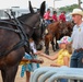 Fort Carson Mounted Color Guard visit the Garfield County Fair 2022