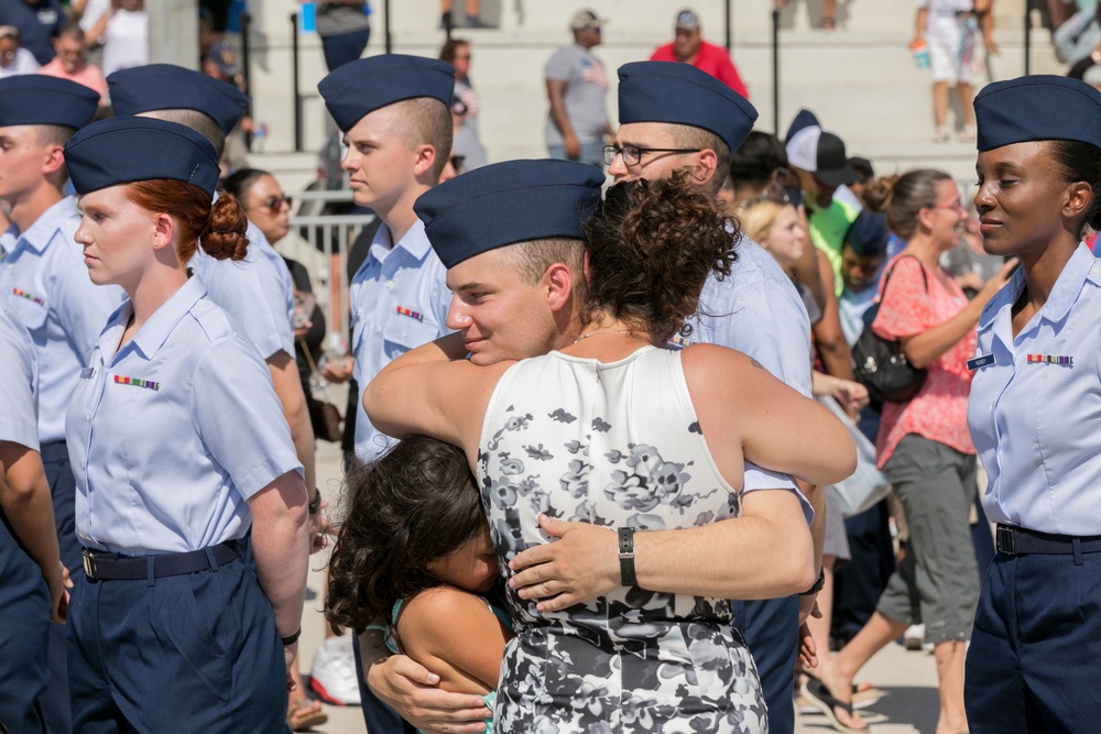 321st Training Squadron Basic Military Training Graduation