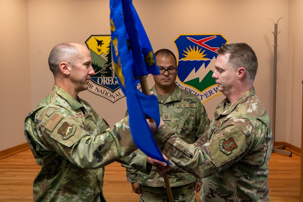 142nd AMXS Assumption of Command