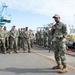 Louisiana Conducts Crew Split Ceremony